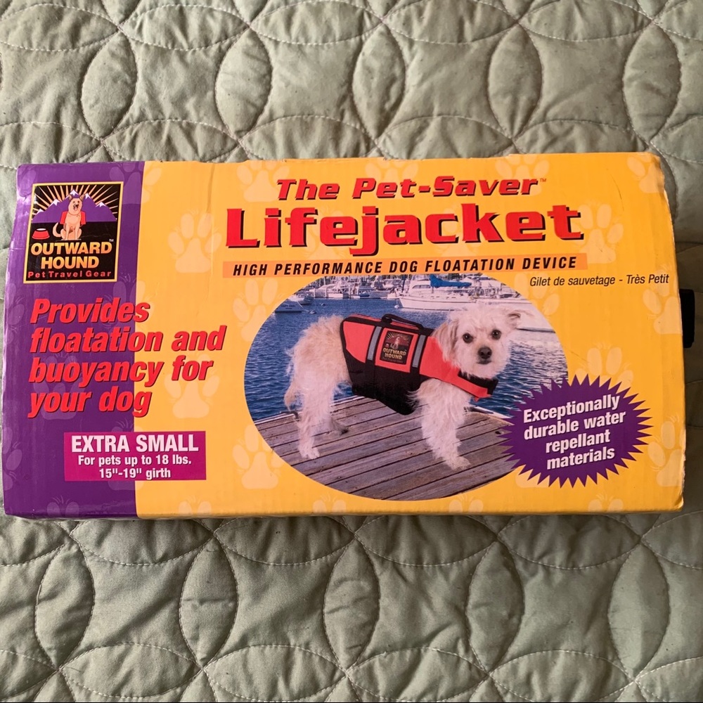 NEW Pet Lifejacket